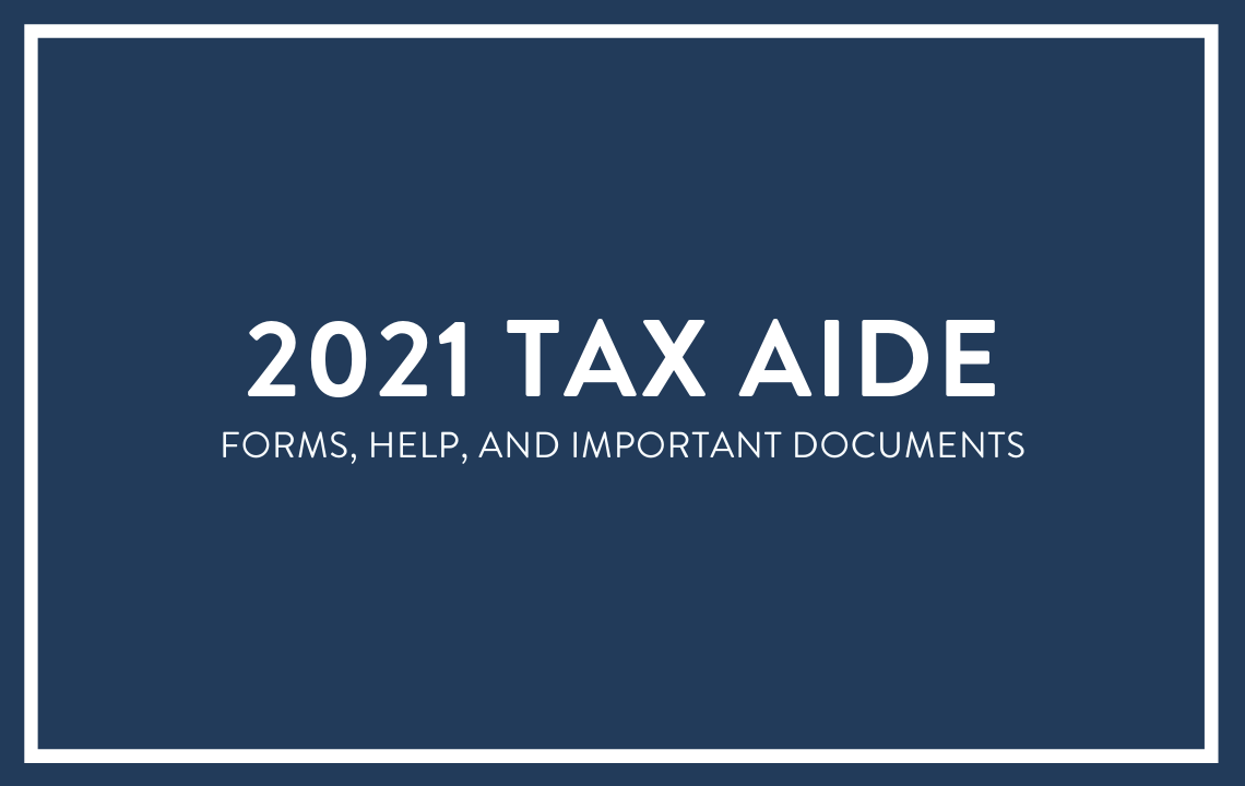 2021 Tax Aide - Evansville Vanderburgh Public Library