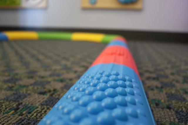 Tactile balance beam