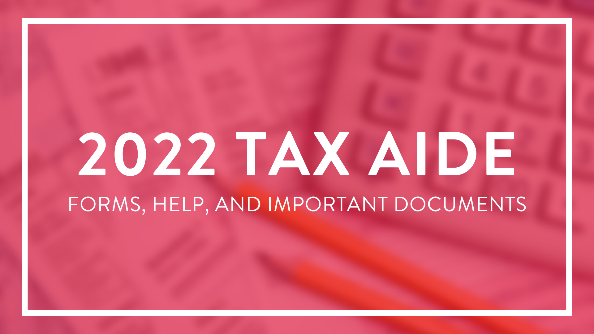 Tax Aide Resources