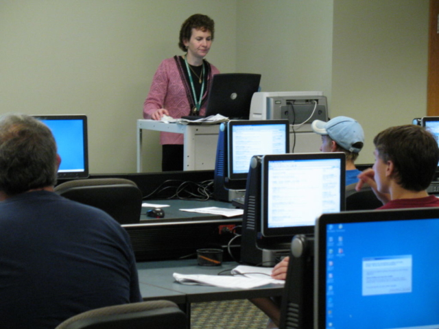 Teens dive into tech classes at EVPL Central.