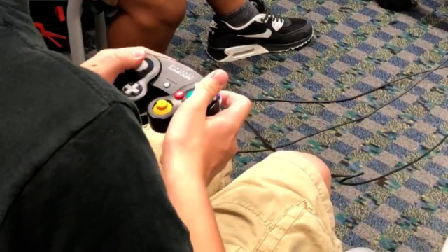 Library users enjoy Teen Gaming at EVPL Central.