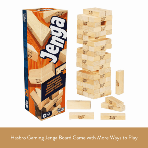 Hasbro Gaming Jenga Board Game with More Ways to Play