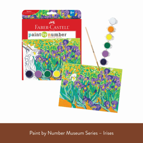 Paint by Number Museum Series – Irises
