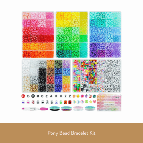 Pony Bead Bracelet Kit