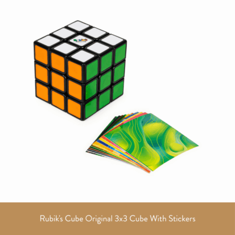 Rubik’s Cube Original 3×3 Cube With Stickers